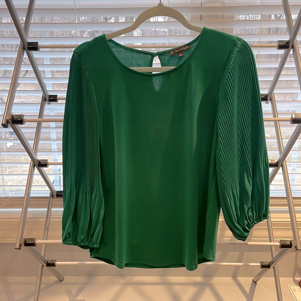 Green Blouse worn once.